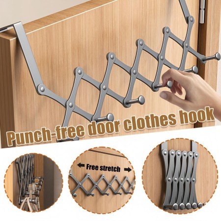 ১ পিস Flexible Back Door Hanger Rack Foaling