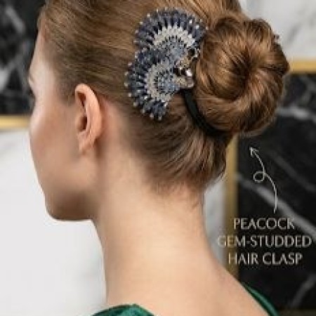 ৪ পিস ১৩৯৯ টাকা Leaf Shape Bun Hair Style